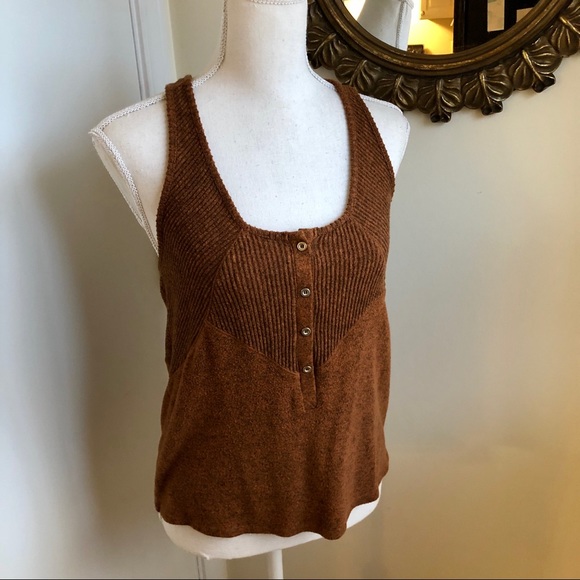 Anthropologie Lucie Ribbed Racerback Tank - Picture 5 of 8